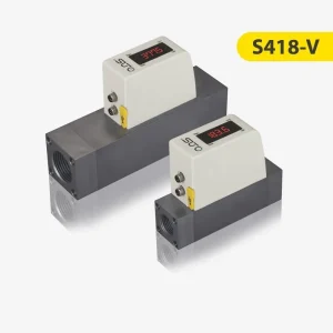 Compact vacuum flow meter for precise monitoring of performance vacuum pumps.