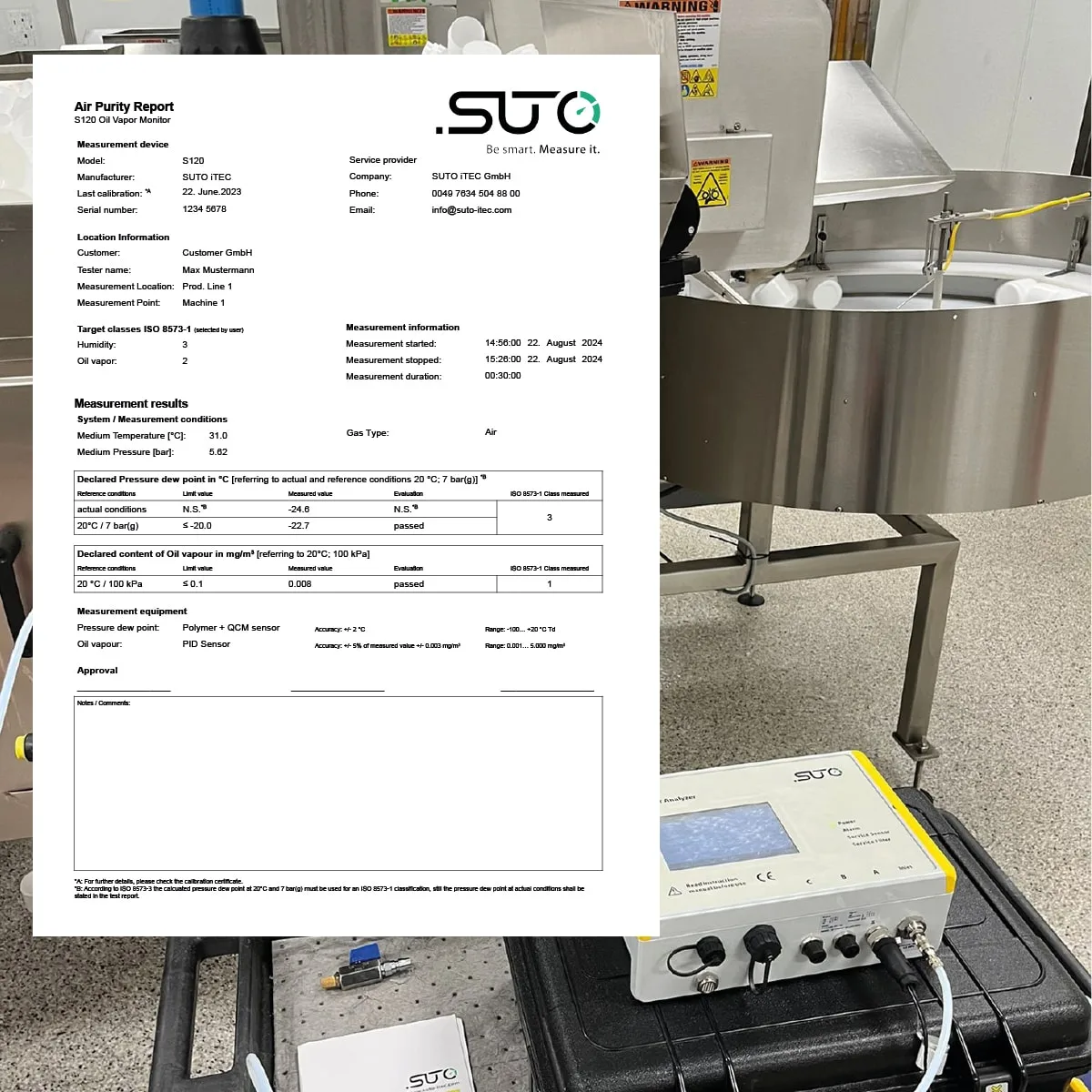 S120 Oil Vapor Monitor - Image 2