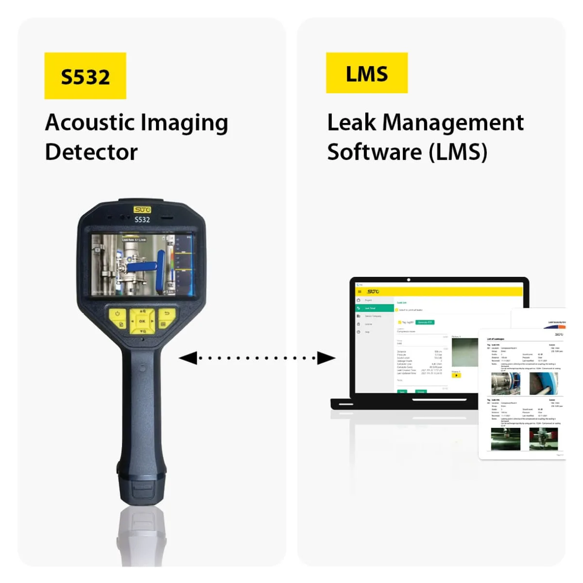 S532 Acoustic Imaging Leak Detector - Image 2