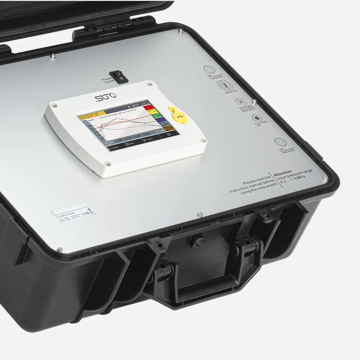 S600 Portable Compressed Air Purity Analyzer - Image 5